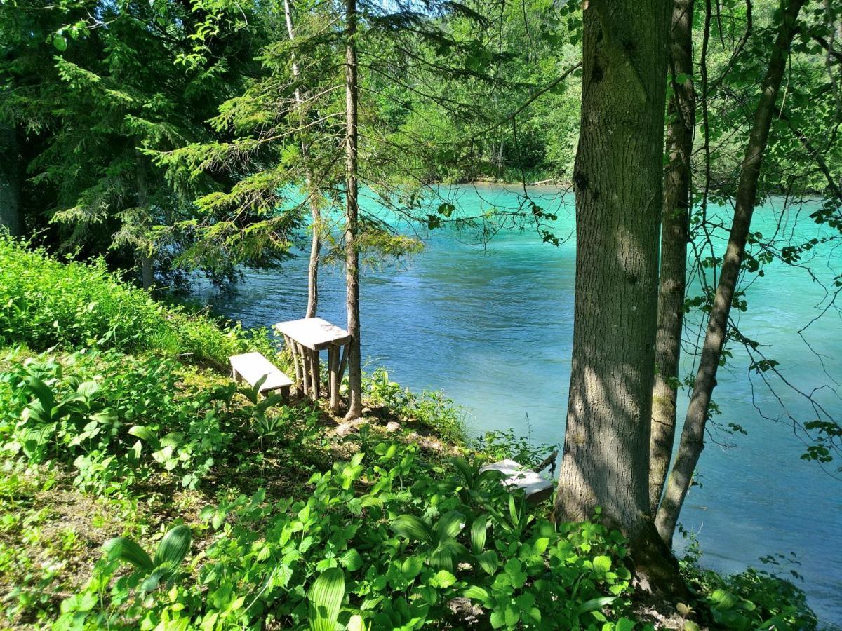 Robinson River Camp Radovljica Exterior foto